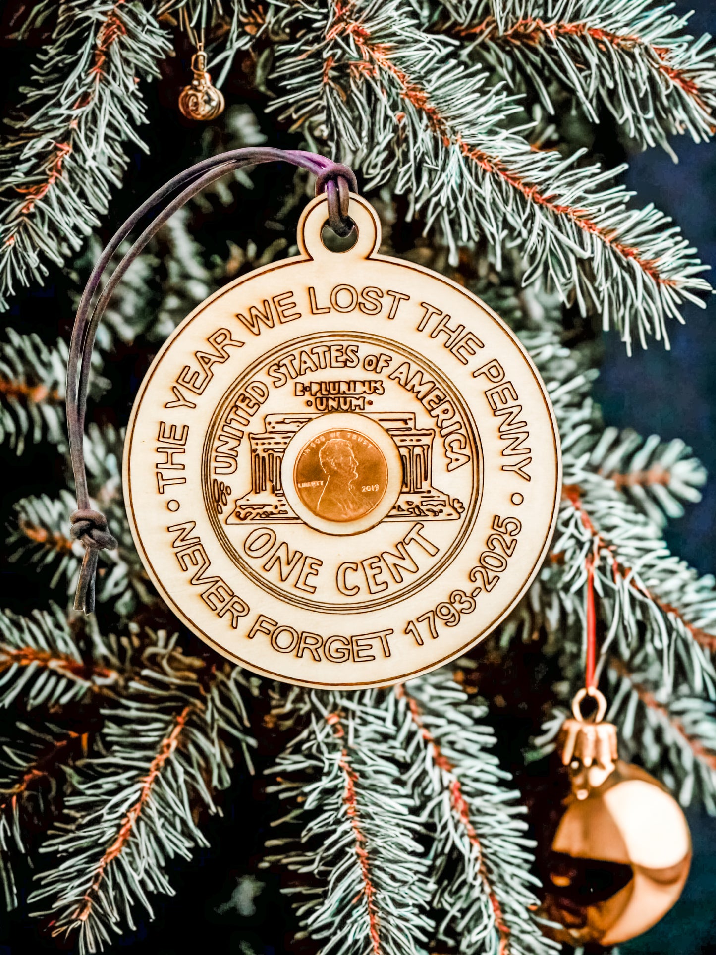 The lost penny ornament / magnet