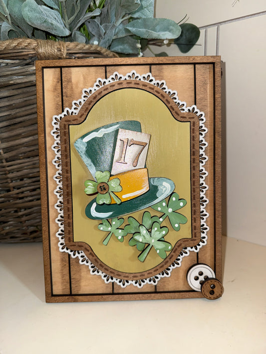 St Patrick's Day – Interchangeable Seasonal Decor Insert