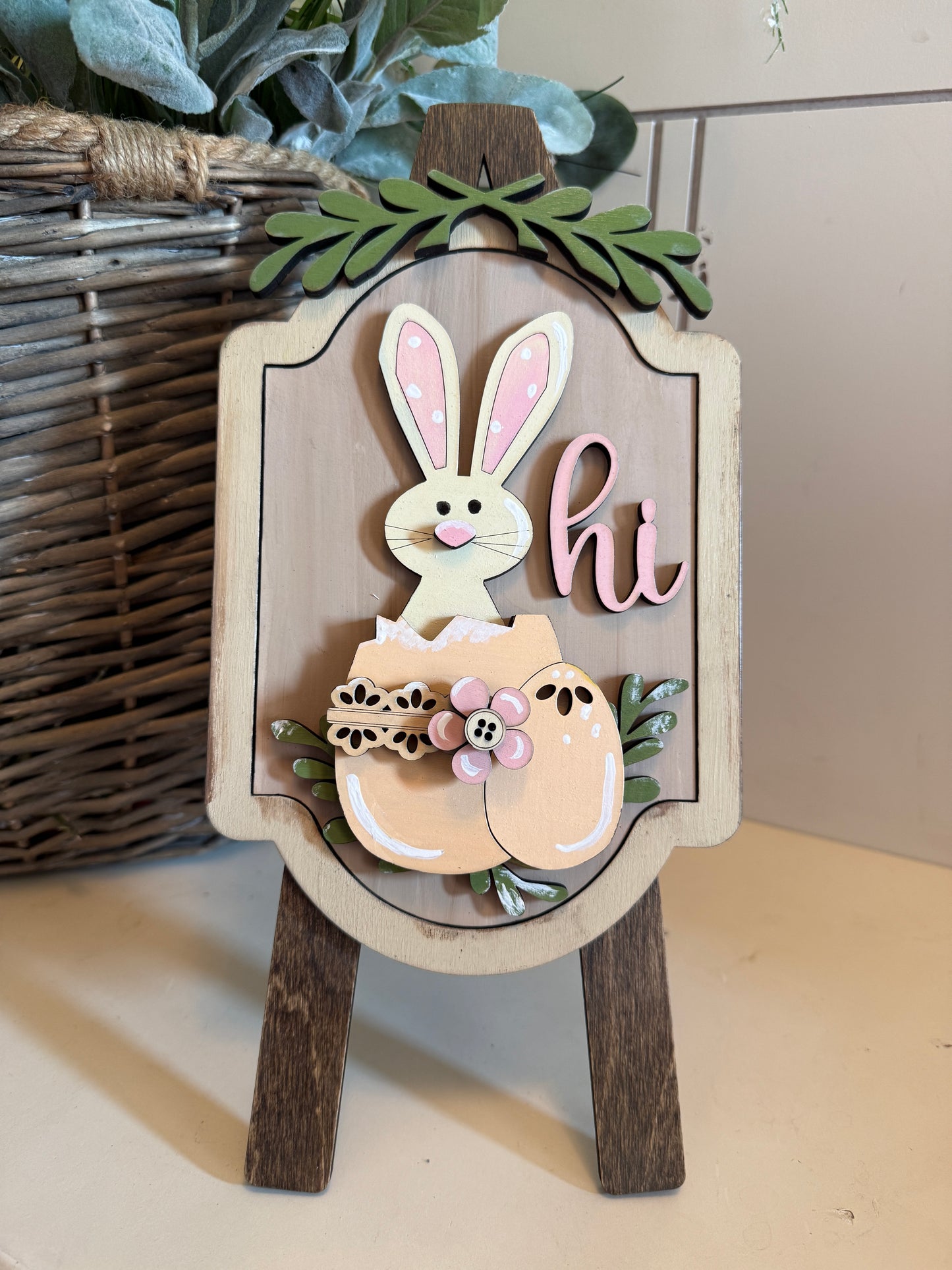 Easter Bunny - – Interchangeable Seasonal Decor Insert